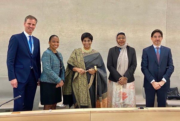 Members of the Bureau of the Human Rights Council for the 15th cycle 