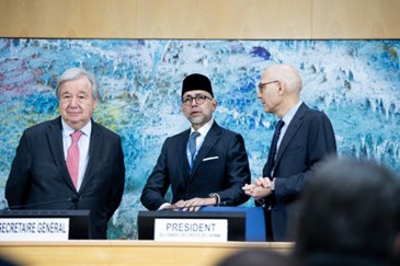 High Commissioner for Human Rights, Volker Türk, the Secretary-General of the UN, Antonio Guterres, and the President of the General Assembly, Annalena Baerbock
