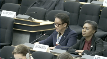 Ambassador Hermanns delivered a statement on behalf of the CARICOM Member States in Geneva