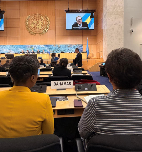 Attorney-General and Minister of Legal Affairs of the Bahamas, Senator the Hon. L. Ryan Pinder, KC